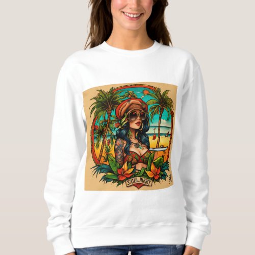  Inked Oasis Sailor Jerry Inspired Tees Sweatshirt