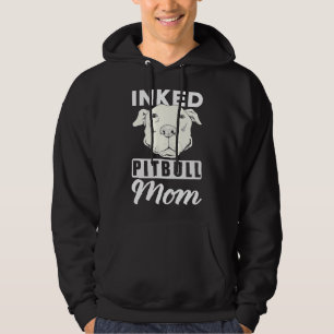 Inked Pitbull Mom Hoodie