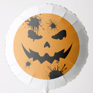 Inked Pumpkin Balloon