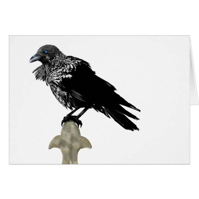 Inked Raven Cards (Front Horizontal)