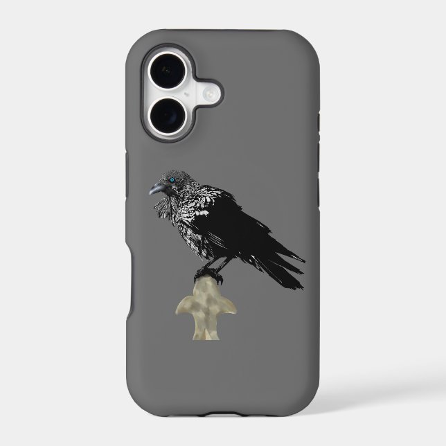 Inked Raven Iphone Case (Back)