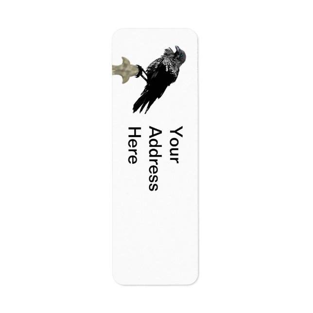 Inked Raven Label (Front)