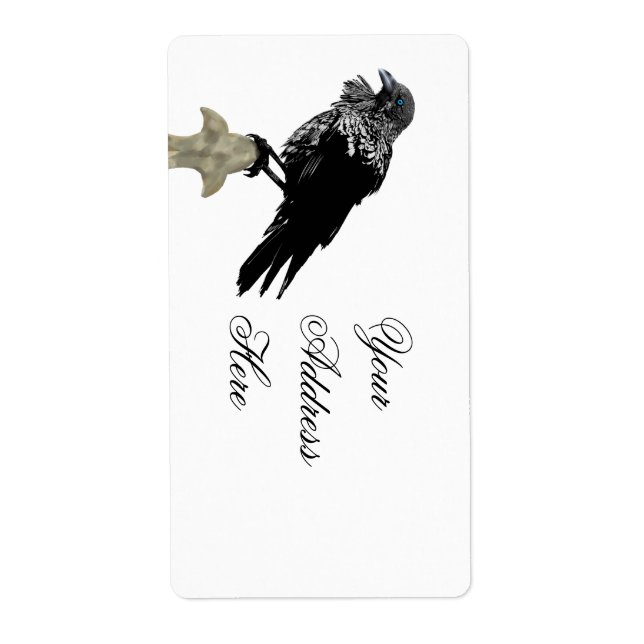 Inked Raven Label (Front)