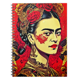 Inkpunk Elegance: Frida Kahlo Notebook