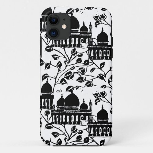 Inkspired Taj Mahal Minimalist Tribute to a Wonder iPhone 11 Case