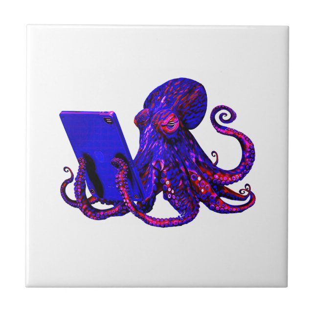 Inkternet Addiction Ceramic Tile (Front)