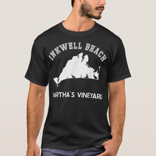 Inkwell Beach Oak Bluffs Marthas Vineyard MA V T_Shirt