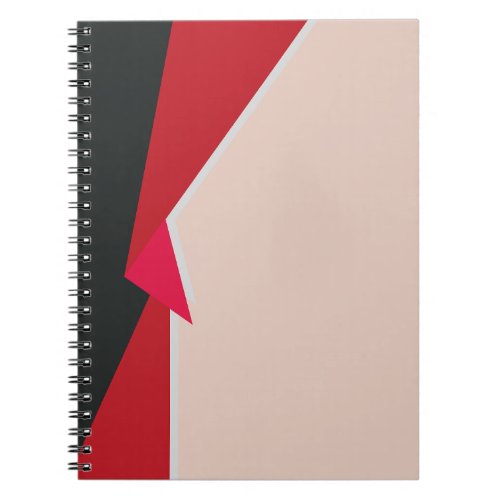 inkwell insight notebook in black and red