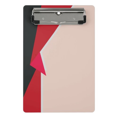 inkwell insight notebook in black and red mini clipboard
