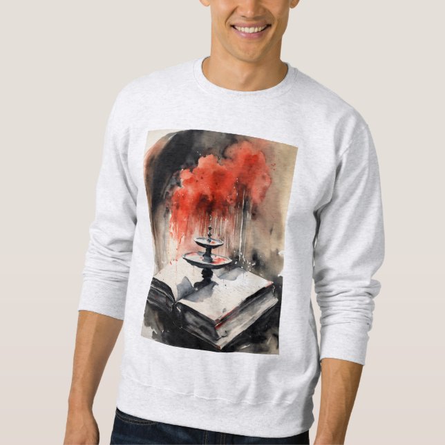  "Inkwell Legacy: Timeless Writing Art" Sweatshirt (Front)