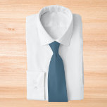 Inky Blue Solid Color Neck Tie<br><div class="desc">Inky Blue Solid Color</div>