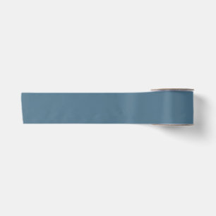 Inky Blue Solid Color Satin Ribbon
