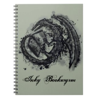 Inky Bookwyrm Notebook