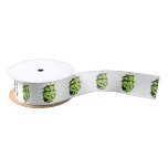 Inky Hop Illustration for Beer Lovers! Satin Ribbon