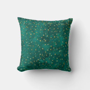 Inky Stars Throw Pillow