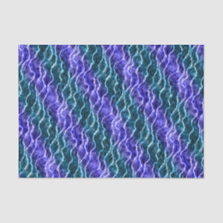 inky waves - gradient blues : tissue paper