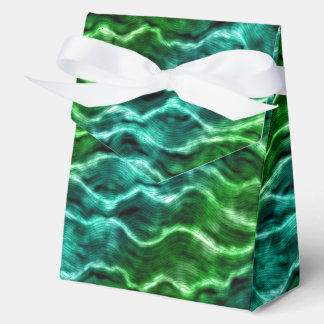 inky waves - gradient greens : favor boxes