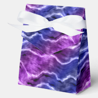 inky waves - gradient purples : favor boxes
