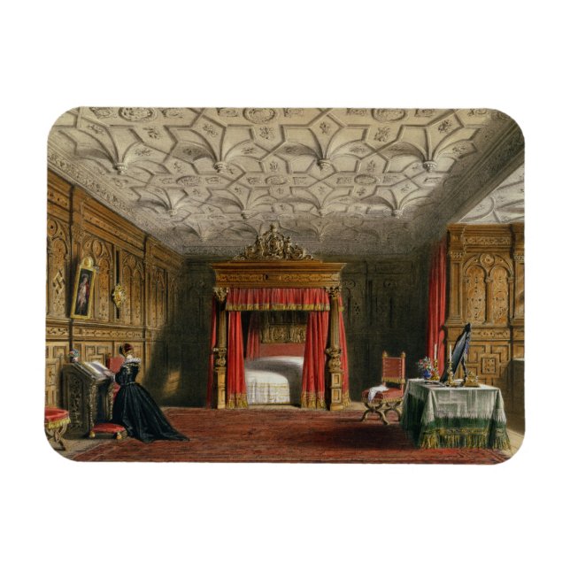 Inlaid Chamber, Sizergh, Westmoreland, 1849 (w/c o Magnet (Horizontal)