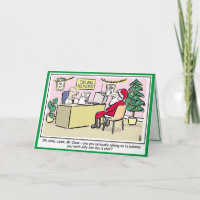 Inland Revenue Tax Collectors Christmas Card