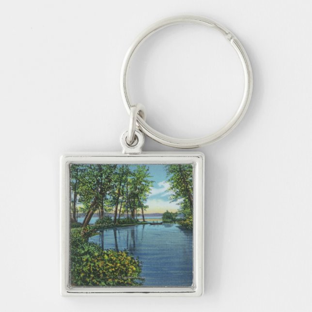 Inlet Entrance View Keychain (Front)