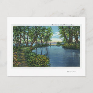 Inlet Entrance View Postcard