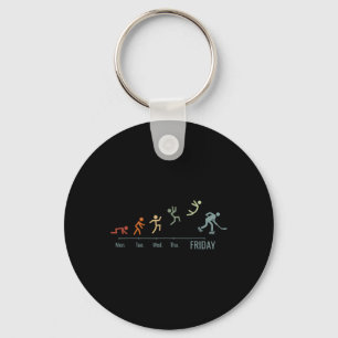 Inline-hockey Skating Skater Hockey Weekend Roller Keychain