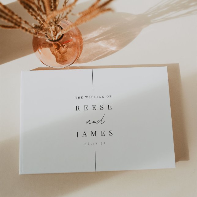 Inline | Modern Minimal Wedding Guest Book (Creator Uploaded)