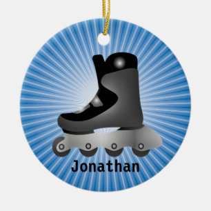 Inline Skate Design Ornament