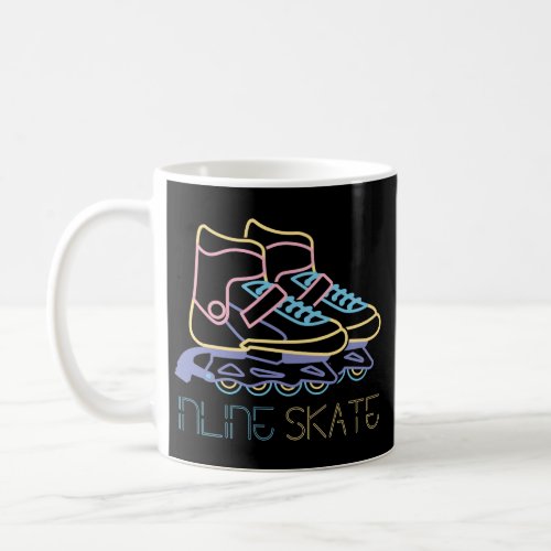 Inline Skate Inline Skates Vintage Old School 80S Coffee Mug