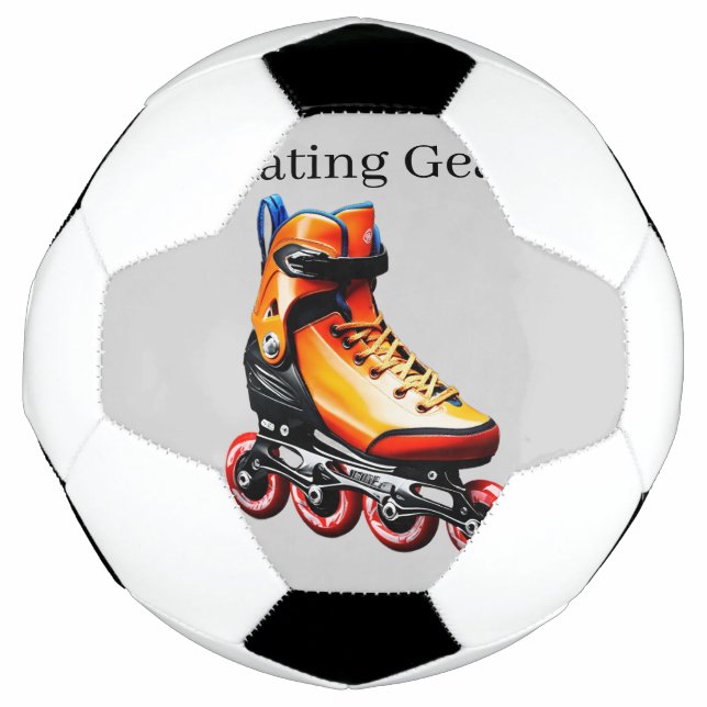 Inline Skate Shoes – All-Season Performance Soccer Ball (Front)