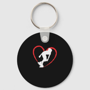 Inline Skating is like love Keychain
