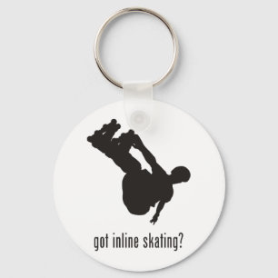 Inline Skating Keychain