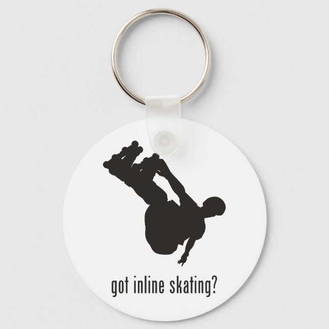 Inline Skating Keychain (Front)