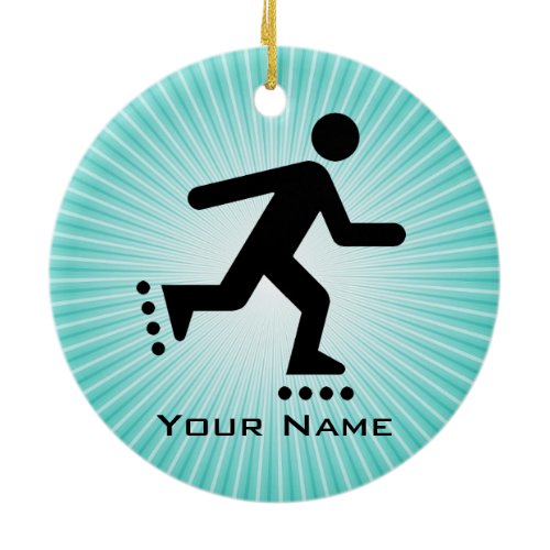 Inline Skating Ornament