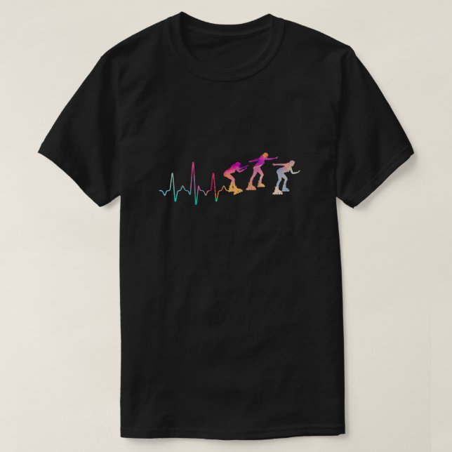Inliner Heartbeat 2 T-Shirt (Design Front)