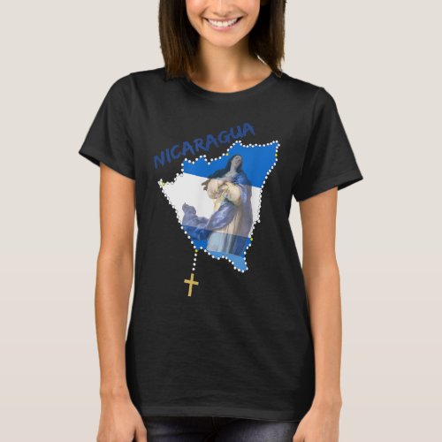 Inmaculada Concepcion De Maria Nicaragua  Camiseta T_Shirt