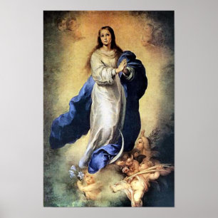 Inmaculate Conception 01A Virgin Mary Poster