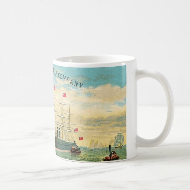 Inman Steamship Company Coffee Mug (Right)