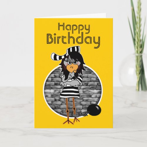 Inmate Birthday Card