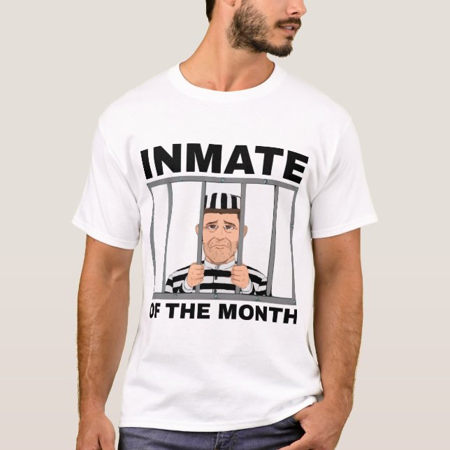Inmate Of The Month T-Shirt (Front)