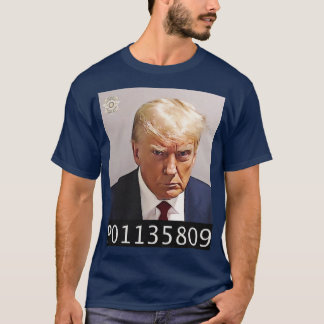 Inmate P01135809 Mug Shot T-Shirt