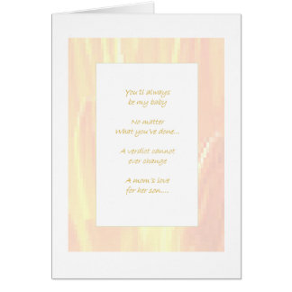 Inmate Son From Mom Cards