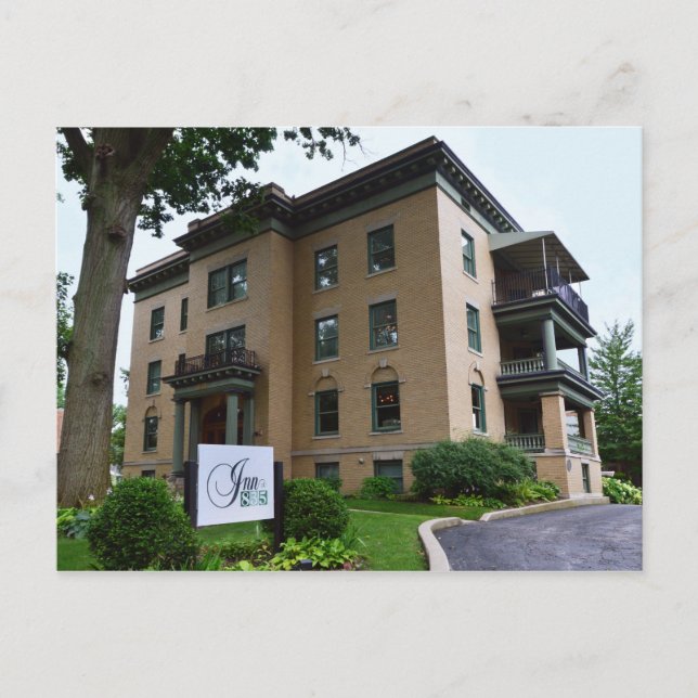 Inn at 835 Inn, Springfield, Illinois Postcard (Front)