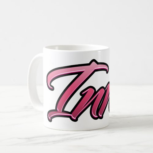 Inna faded pink cup tea cup coffee cup