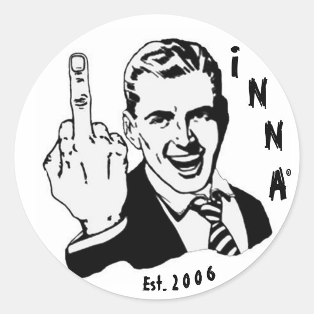 INNA Sticker "INNAfinga" (Front)