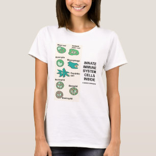 Innate Immune System Cells Inside T-Shirt