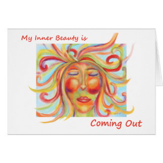 "Inner Beauty"  Affirmation Card
