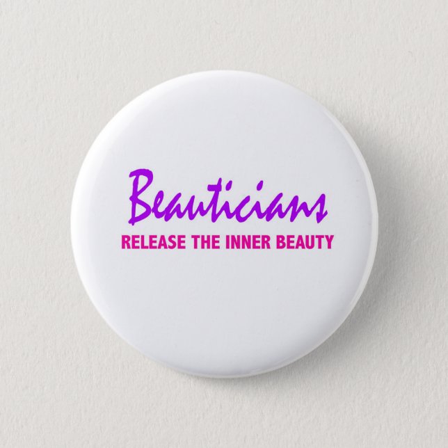 Inner Beauty Pinback Button (Front)