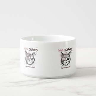 Inner Chaos - Artistic Cat Illustration Coffee Mug